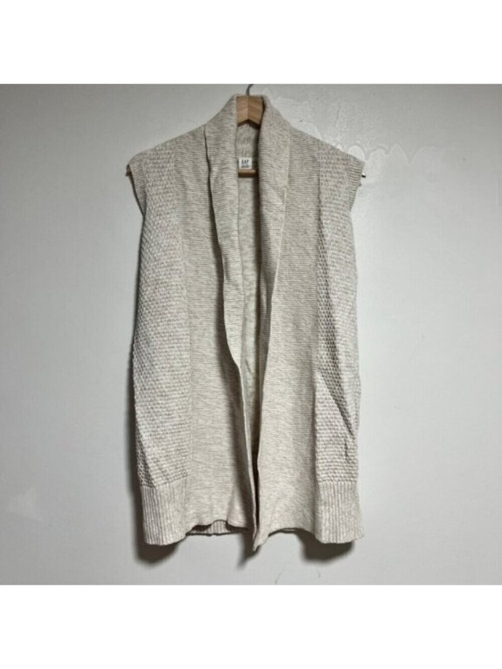 GAP Open Front Sleeveless Cardigan Vest - Women’s Small